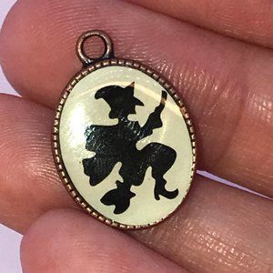 Cute little Oval Witch Pendant